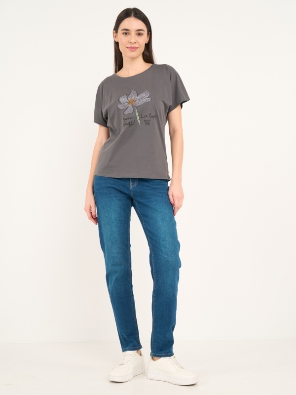 Lee Cooper - Blugi dama girlfriend cu aspect decolorat - Img 11