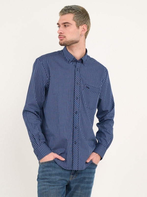 Lee Cooper - Camasa barbat cu maneca lunga si detalii logo - Img 6