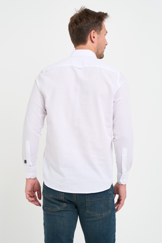 Lee Cooper - Camasa barbat regular cu buzunar aplicat - Img 5