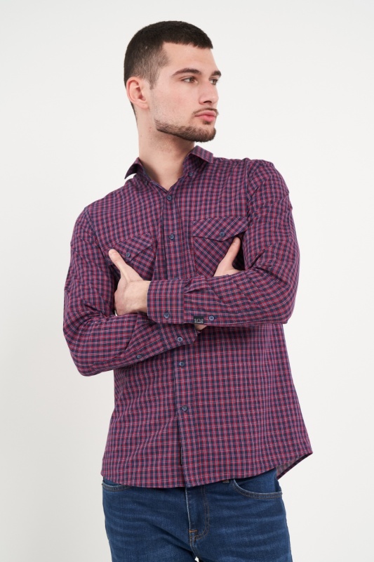 Lee Cooper - Camasa barbat regular cu buzunare aplicate - Img 4