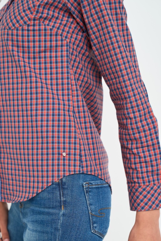 Lee Cooper - Camasa dama cu model in carouri mici - Img 3