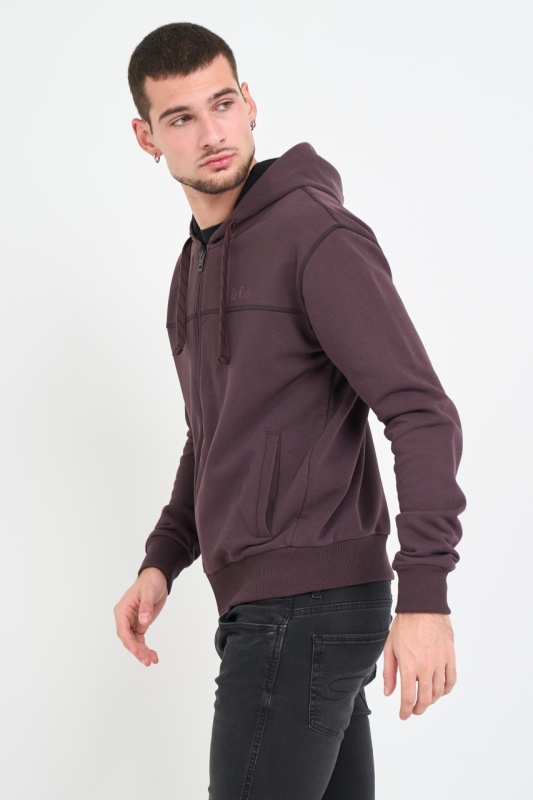 Lee Cooper - Hanorac barbat cu fermoar si gluga - Img 6