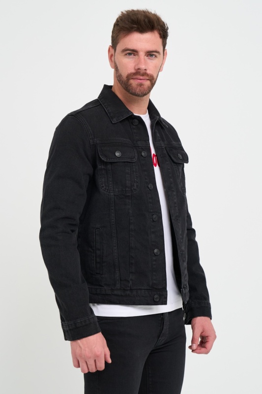 Lee Cooper - Jacheta barbat din denim cu buzunare - Img 6