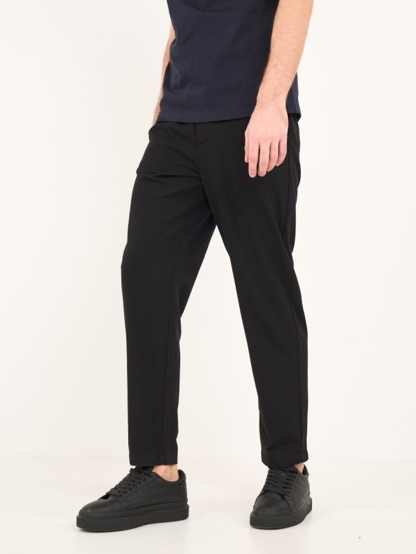 Lee Cooper - Pantaloni lungi barbat de culoare uniforma - Img 6