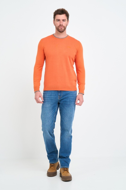 Lee Cooper - Pulover barbat de culoare uniforma - Img 6