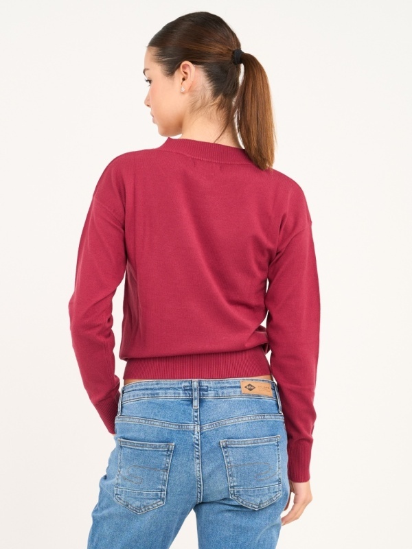 Lee Cooper - Pulover dama cu maneca lunga si detalii logo - Img 3