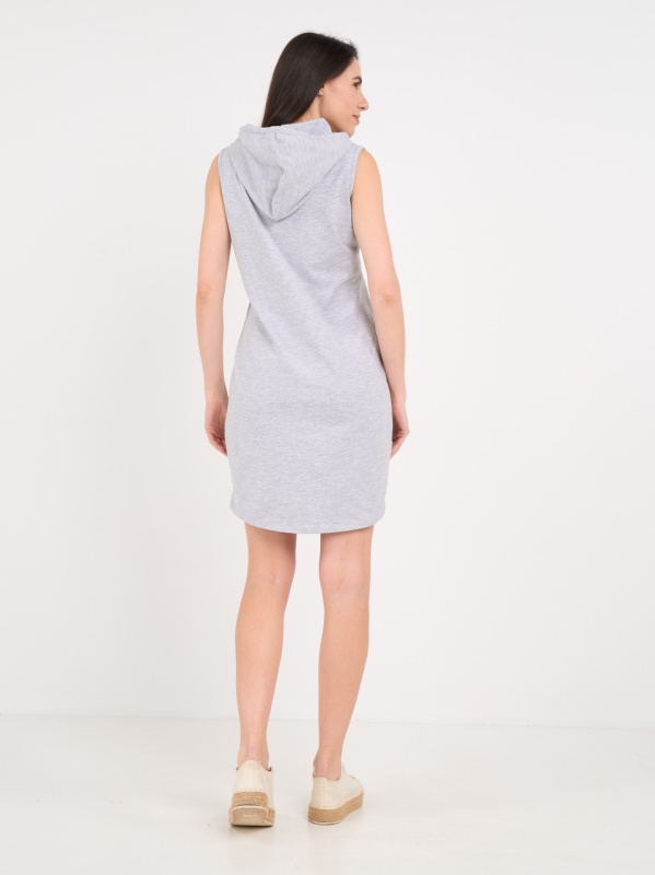 Lee Cooper - Rochie dama tip hanorac cu imprimeu - Img 3