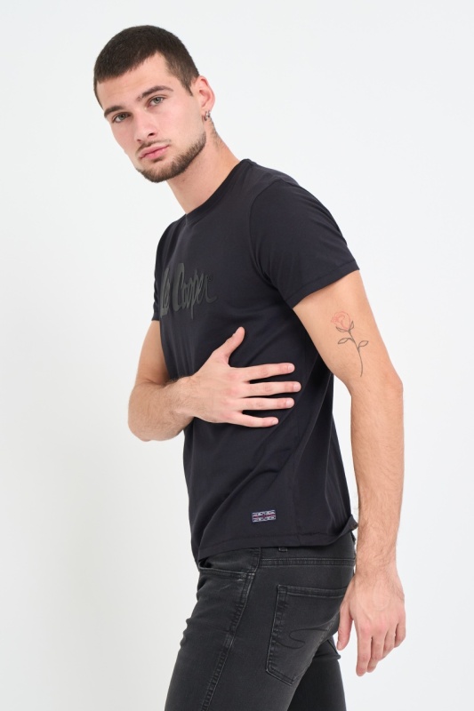Lee Cooper - Tricou barbat cu logo aplicat - Img 5