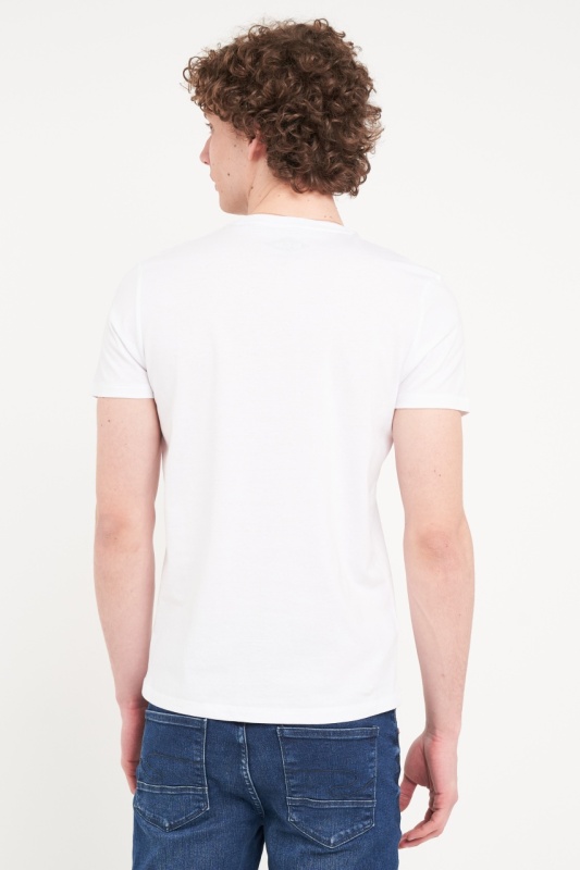 Lee Cooper - Tricou barbat cu logo aplicat - Img 2