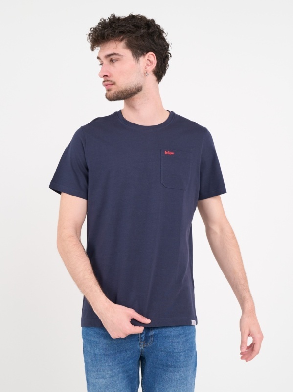 Lee Cooper - Tricou barbat cu maneca scurta si buzunar - Img 6