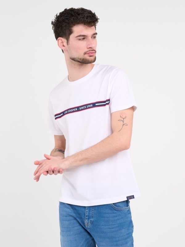 Lee Cooper - Tricou barbat cu maneca scurta si detalii grafice - Img 6