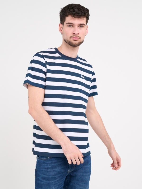 Lee Cooper - Tricou barbat cu maneca scurta si dungi - Img 7
