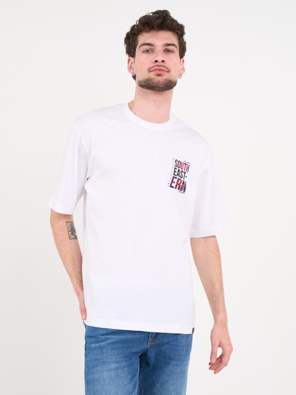 Lee Cooper - Tricou barbat cu maneca scurta si imprimeu grafic - Img 7