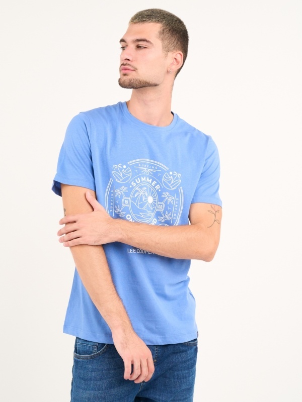 Lee Cooper - Tricou barbat cu maneca scurta si imprimeu - Img 7