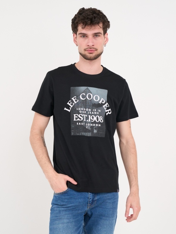 Lee Cooper - Tricou barbat cu maneca scurta si imprimeu - Img 7