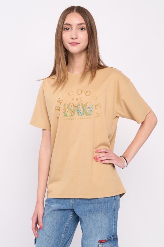 Lee Cooper - Tricou dama cu detalii logo - Img 2