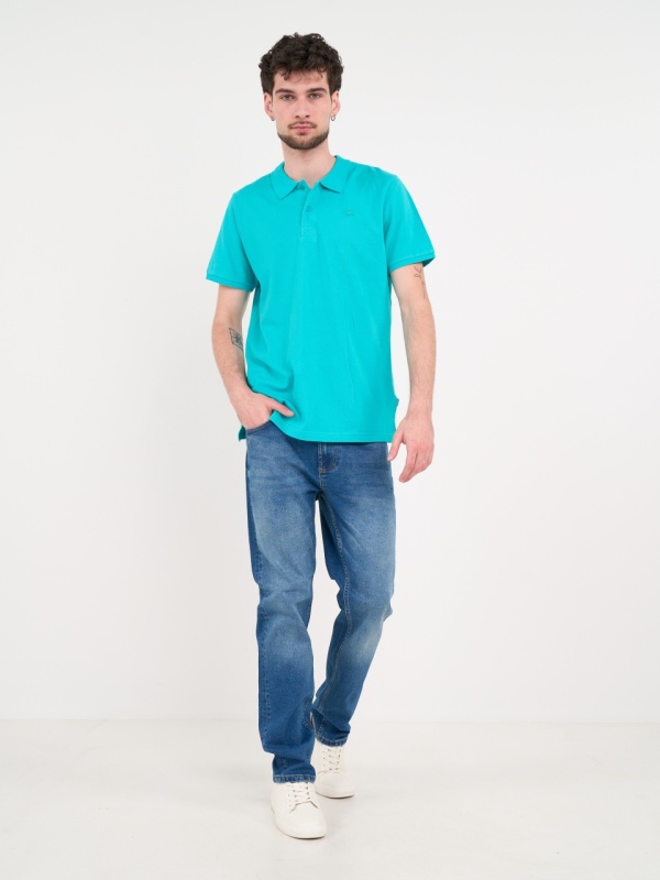 Timeout - Blugi barbat regular cu aspect decolorat - Img 10