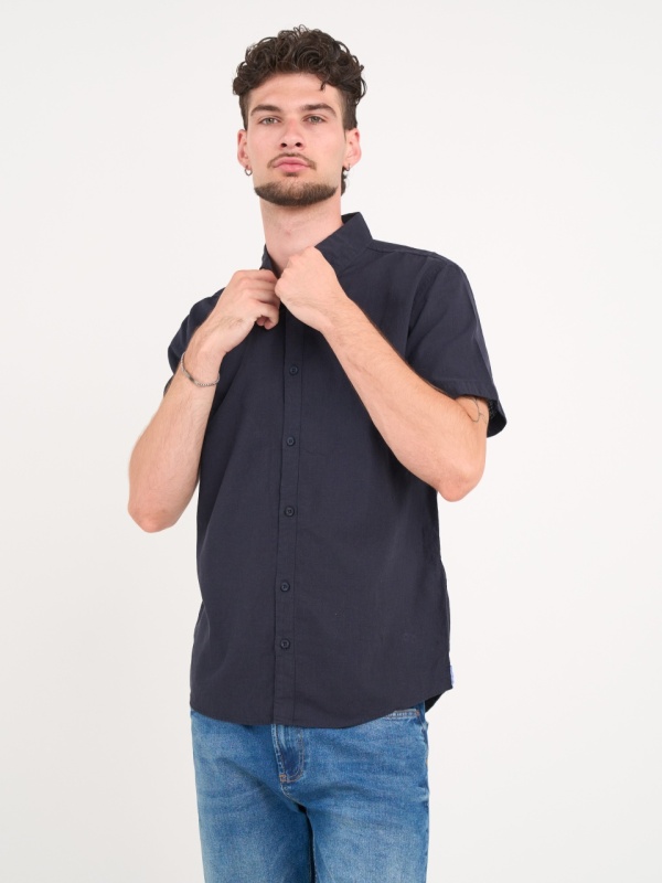 Timeout - Camasa barbat cu maneca scurta de culoare uniforma - Img 6
