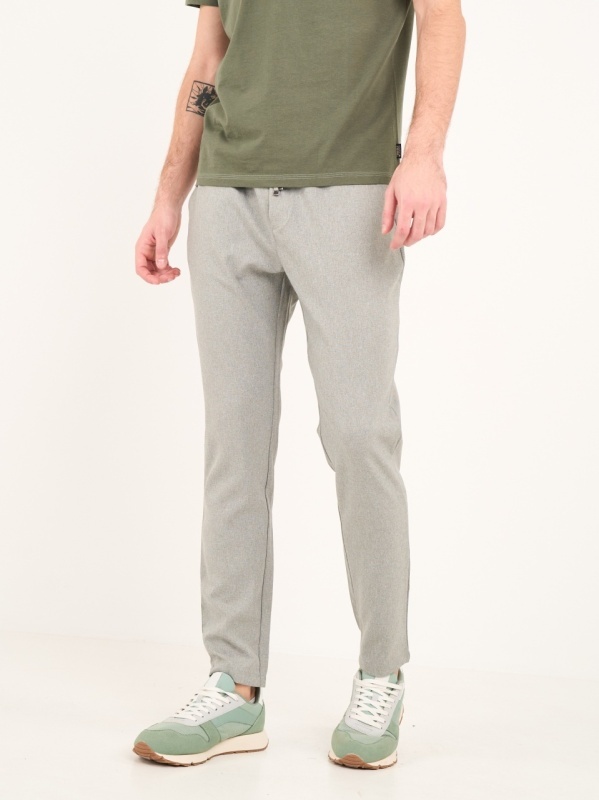 Timeout - Pantaloni lungi barbat de culoare uniforma - Img 6