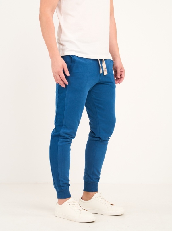 Timeout - Pantaloni sport barbat cu detalii logo - Img 8