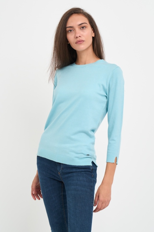 Timeout - Pulover dama de culoare uniforma - Img 5