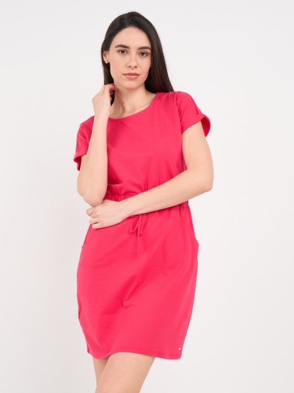 Timeout - Rochie dama de culoare uniforma - Img 4