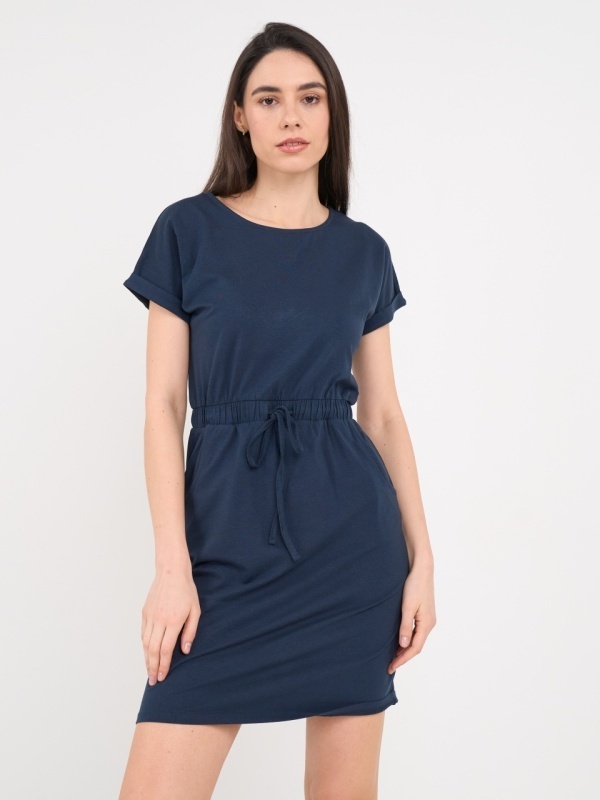 Timeout - Rochie dama de culoare uniforma - Img 3