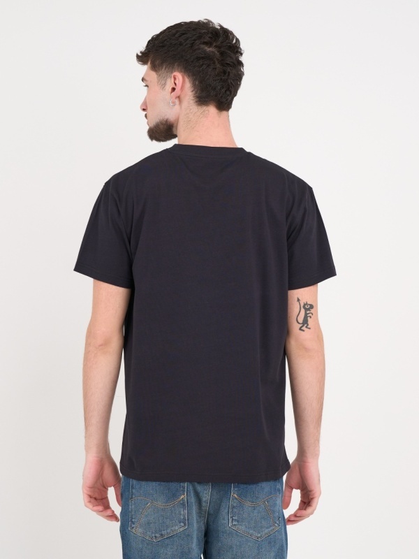 Timeout - Tricou barbat cu maneca scurta si imprimeu logo - Img 3