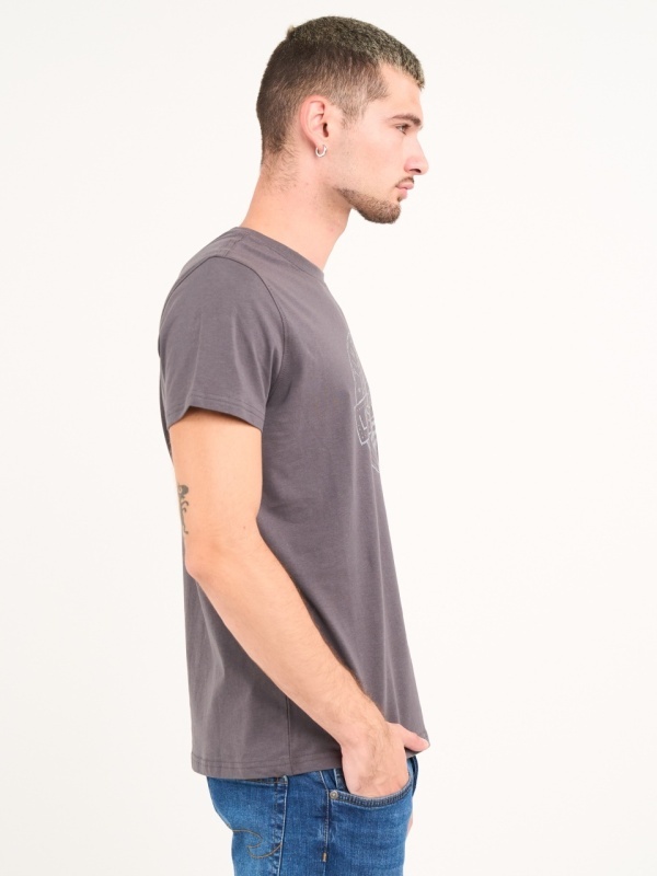 Timeout - Tricou barbat cu maneca scurta si imprimeu - Img 5