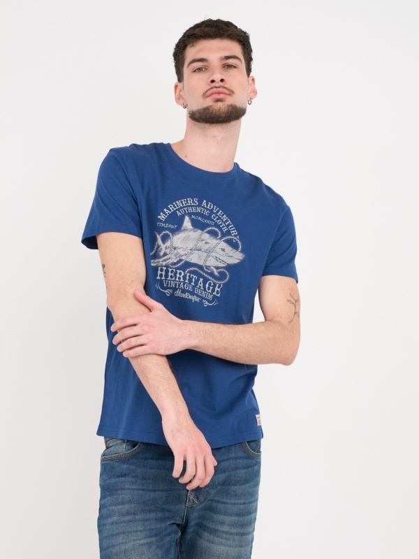 Timeout - Tricou barbat cu maneca scurta si imprimeu - Img 6