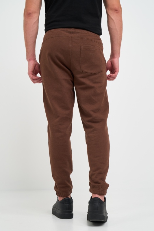 Kenvelo - Pantaloni sport barbat de culoare uniforma cu logo - Img 6