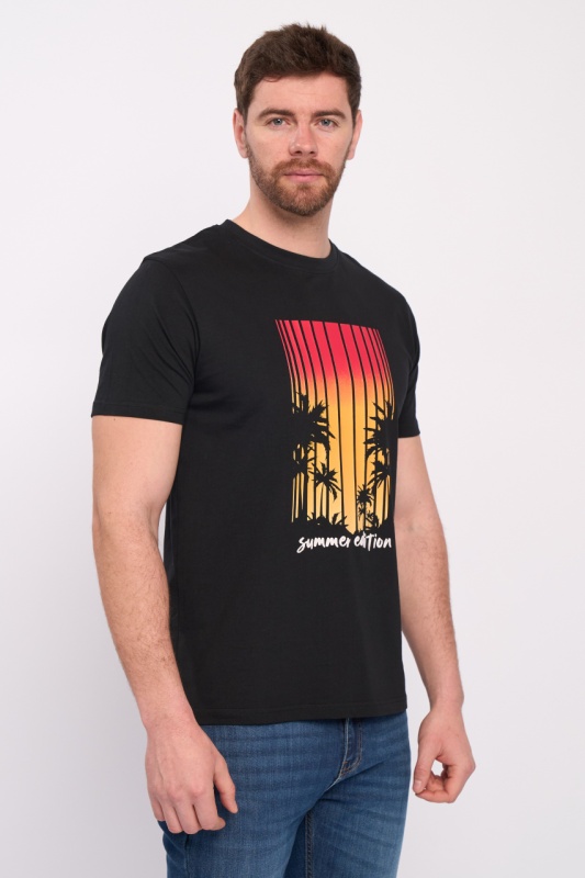 Kenvelo - Tricou barbat cu imprimeu model summer - Img 5