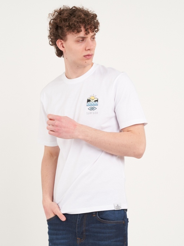 Kenvelo - Tricou barbat cu maneca scurta si imprimeu - Img 2