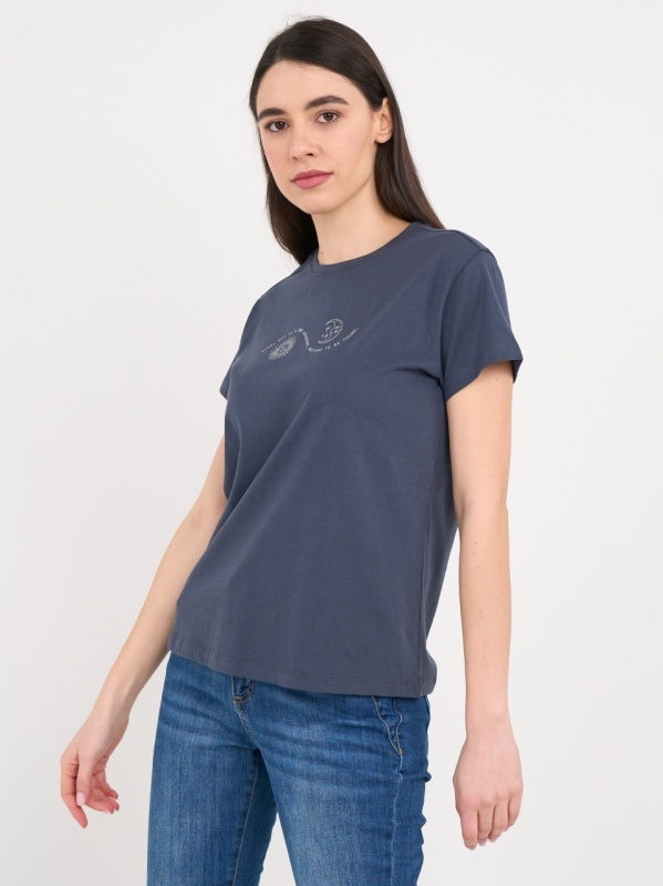 Kenvelo - Tricou dama cu maneca scurta si imprimeu - Img 5