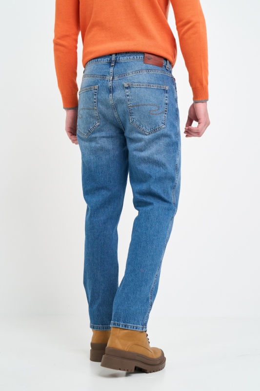 Lee Cooper - Blugi barbat super slim cu aspect decolorat - Img 2