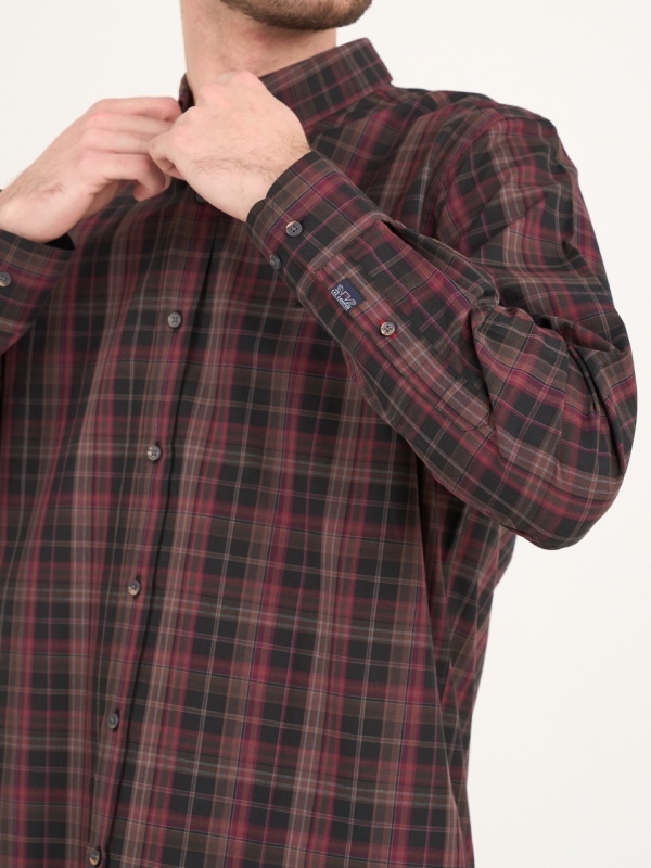 Lee Cooper - Camasa barbat cu maneca lunga si carouri - Img 3