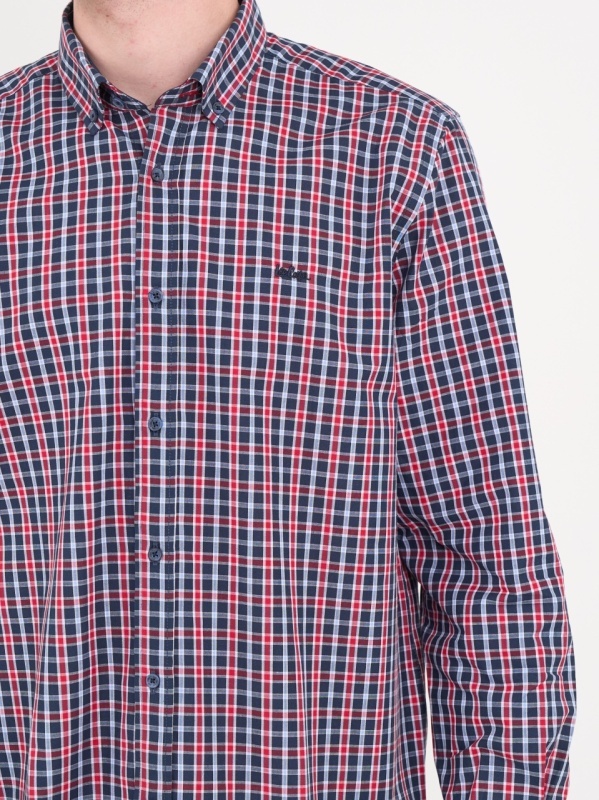 Lee Cooper - Camasa barbat cu maneca lunga si carouri - Img 3