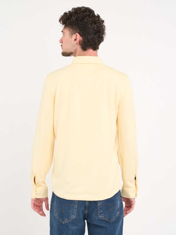 Lee Cooper - Camasa barbat maneca lunga de culoare uniforma - Img 2