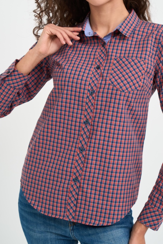 Lee Cooper - Camasa dama cu model in carouri mici - Img 4