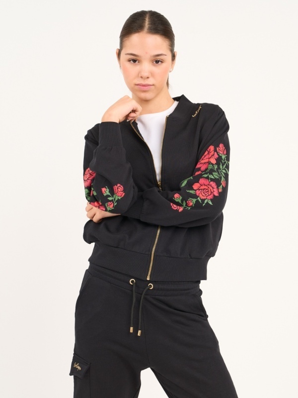 Lee Cooper - Hanorac dama cu fermoar si detalii - Img 2