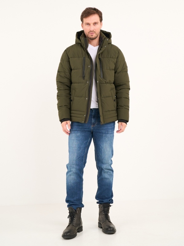 Lee Cooper - Jacheta barbat cu fermoar si gluga - Img 11