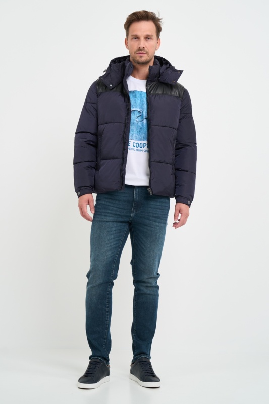 Lee Cooper - Jacheta barbat cu gluga si buzunare laterale - Img 11