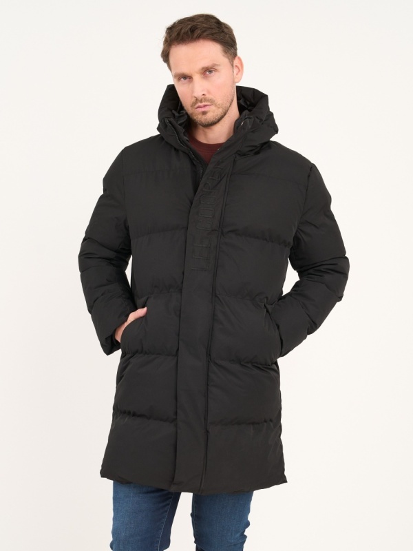 Lee Cooper - Jacheta barbat lunga cu buzunare si gluga - Img 6