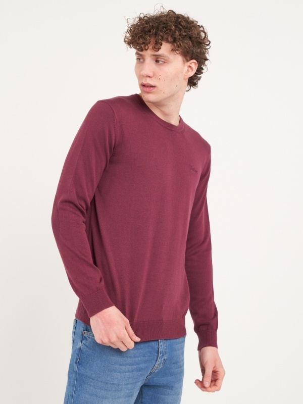 Lee Cooper - Pulover barbat cu maneca lunga de culoare uniforma - Img 5