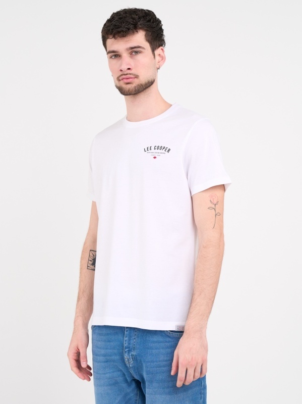 Lee Cooper - Tricou barbat cu imprimeu logo - Img 3