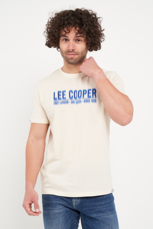 Lee Cooper - Tricou barbat cu imprimeu logo - Img 2
