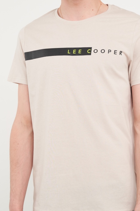 Lee Cooper - Tricou barbat cu imprimeu logo - Img 3