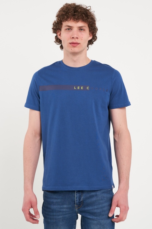 Lee Cooper - Tricou barbat cu imprimeu logo - Img 6