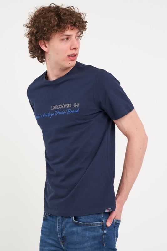 Lee Cooper - Tricou barbat cu imprimeu logo - Img 6