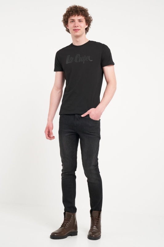 Lee Cooper - Tricou barbat cu logo aplicat - Img 6